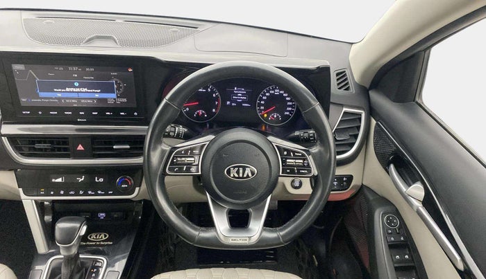 2021 KIA SELTOS HTX IVT 1.5 PETROL, Petrol, Automatic, 71,132 km, Steering Wheel Close Up