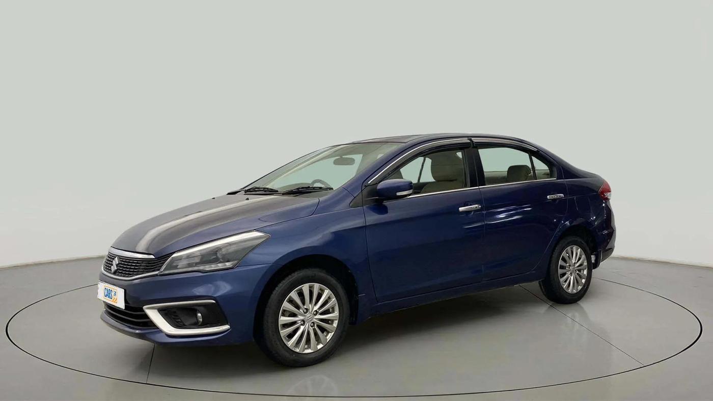 2021 Maruti Ciaz ZETA 1.5 SHVS MT PETROL, Petrol, Manual, 22,046 km, Left Front Diagonal