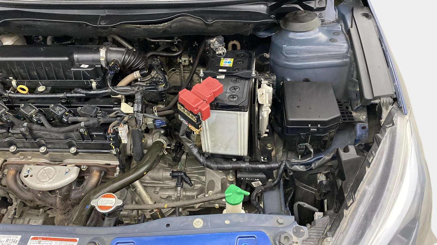 2021 Maruti Ciaz ZETA 1.5 SHVS MT PETROL, Petrol, Manual, 22,046 km, Engine View - Left