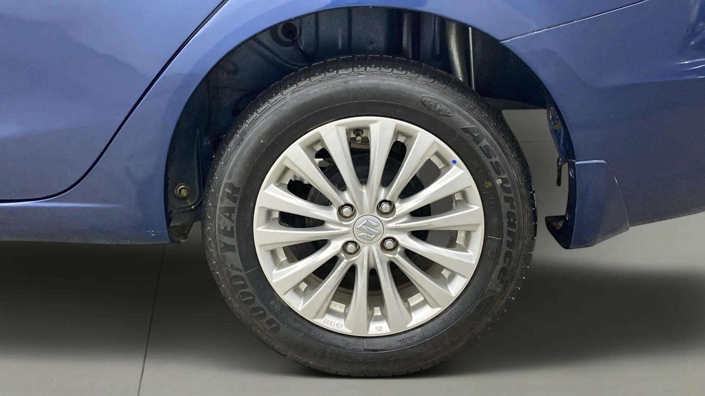 2021 Maruti Ciaz ZETA 1.5 SHVS MT PETROL, Petrol, Manual, 22,046 km, Left Rear Wheel
