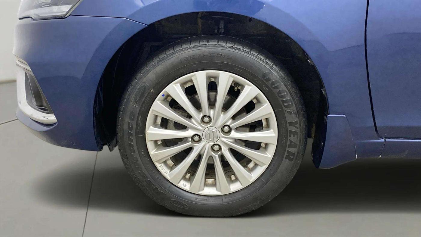 2021 Maruti Ciaz ZETA 1.5 SHVS MT PETROL, Petrol, Manual, 22,046 km, Left Front Wheel