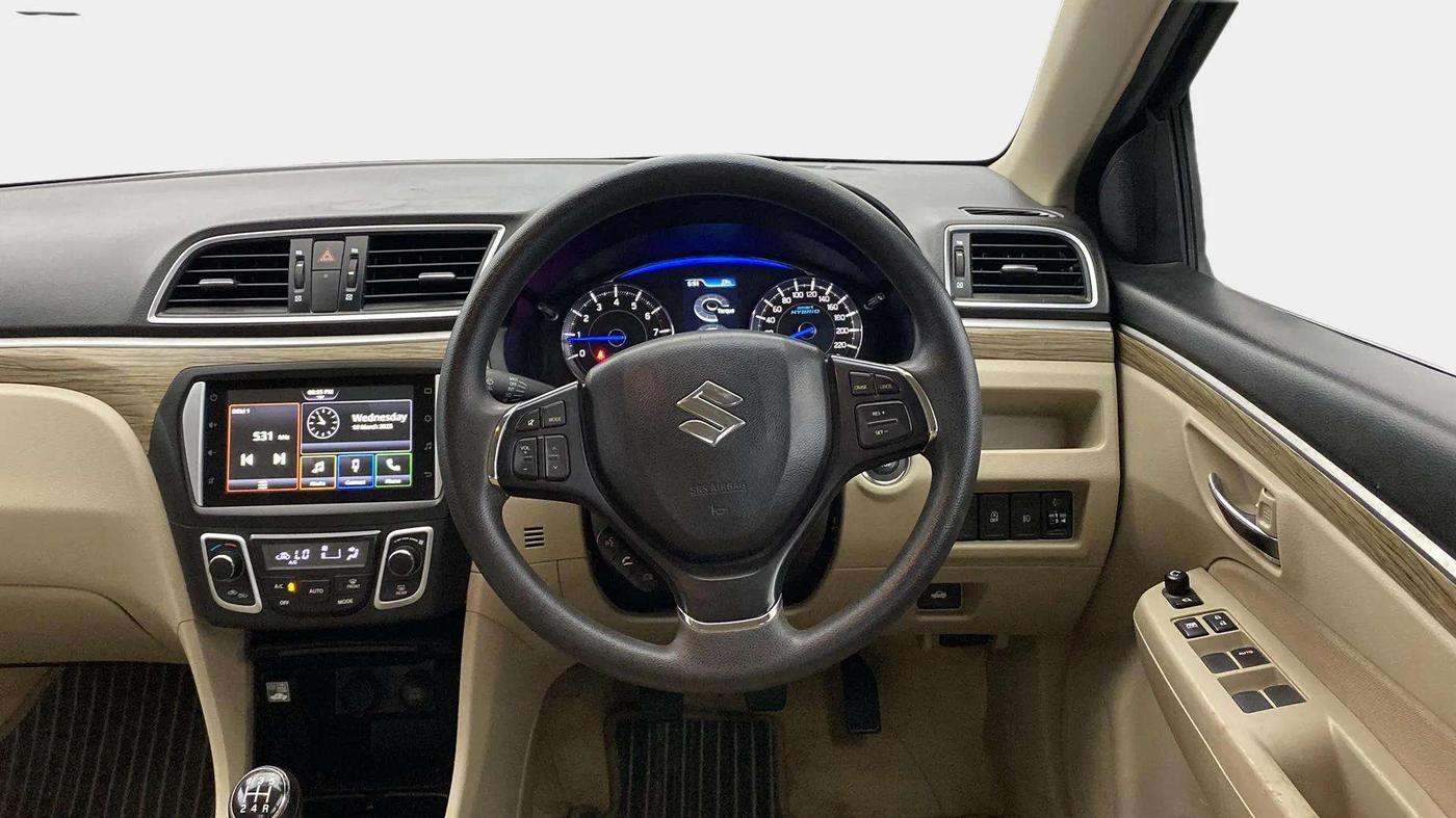 2021 Maruti Ciaz ZETA 1.5 SHVS MT PETROL, Petrol, Manual, 22,046 km, Steering Wheel Close Up