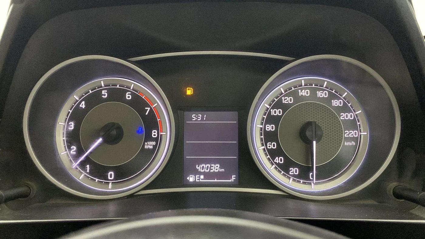 2019 Maruti Dzire VXI, Petrol, Manual, 40,139 km, Odometer Image