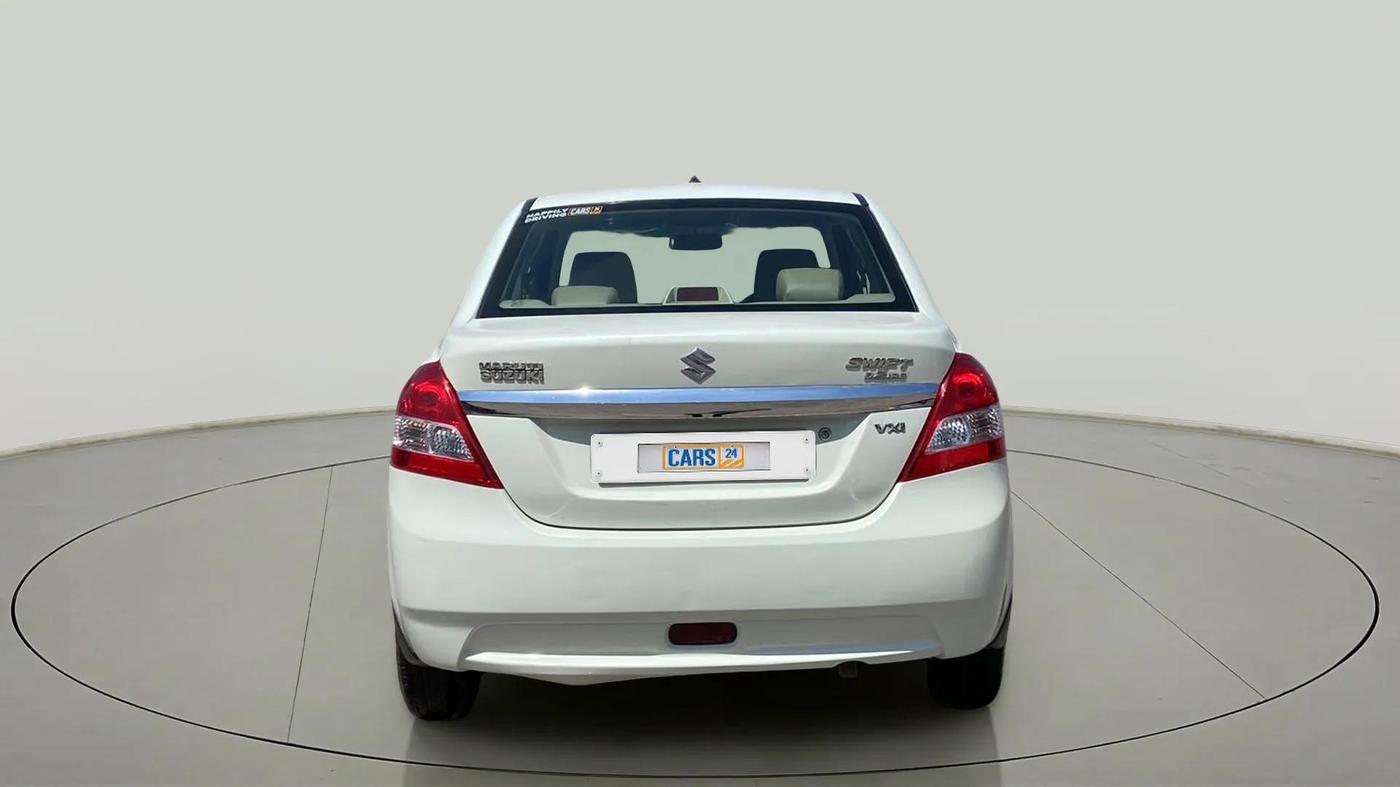 2014 Maruti Swift Dzire VXI, Petrol, Manual, 68,884 km, Back/Rear