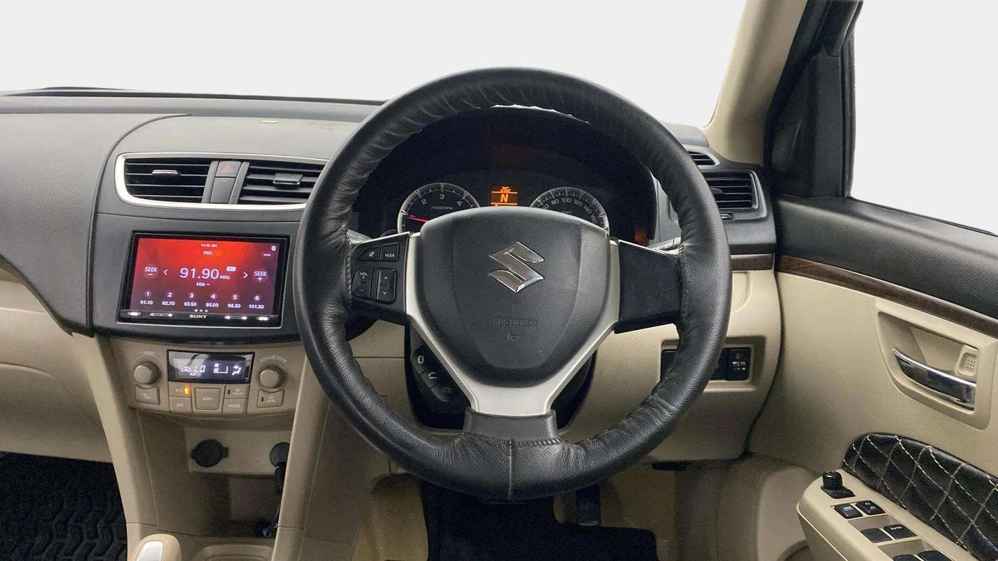 2016 Maruti Swift Dzire ZDI AMT, Diesel, Automatic, 67,579 km, Steering Wheel Close Up