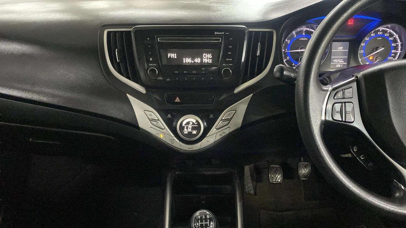 2017 Maruti Baleno DELTA PETROL 1.2, Petrol, Manual, 49,275 km, Air Conditioner