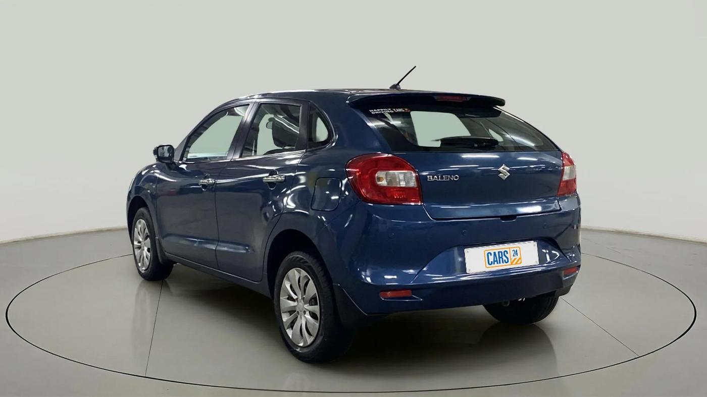 2017 Maruti Baleno DELTA PETROL 1.2, Petrol, Manual, 49,275 km, Left Back Diagonal