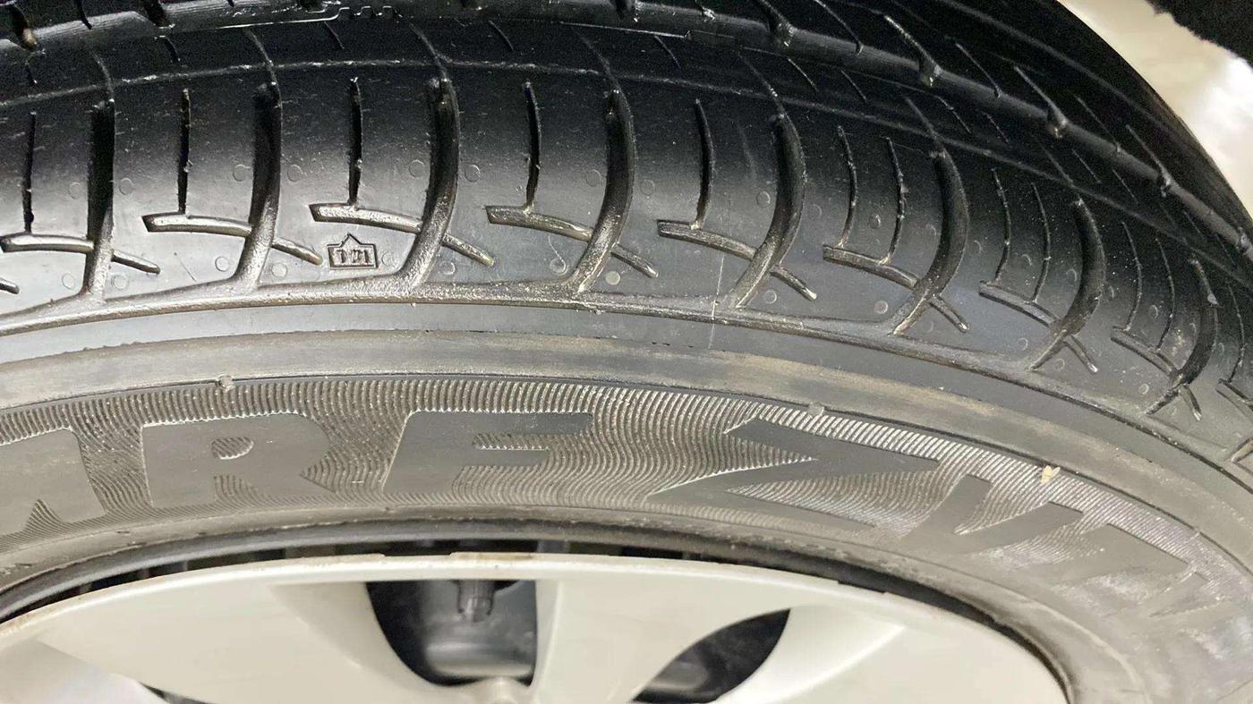 2018 Maruti Baleno DELTA PETROL 1.2, Petrol, Manual, 42,112 km, Right Rear Tyre Tread