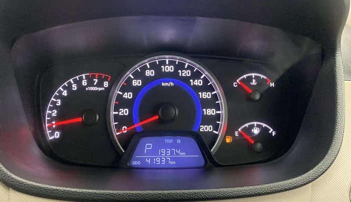 2016 Hyundai Grand i10 ASTA (O) AT 1.2 KAPPA VTVT, Petrol, Automatic, 41,925 km, Odometer Image