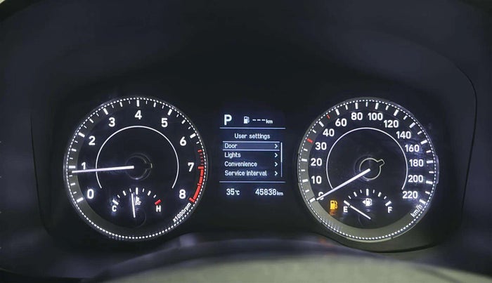 2019 Hyundai VENUE S 1.0 TURBO DCT, Petrol, Automatic, 45,877 km, Odometer Image
