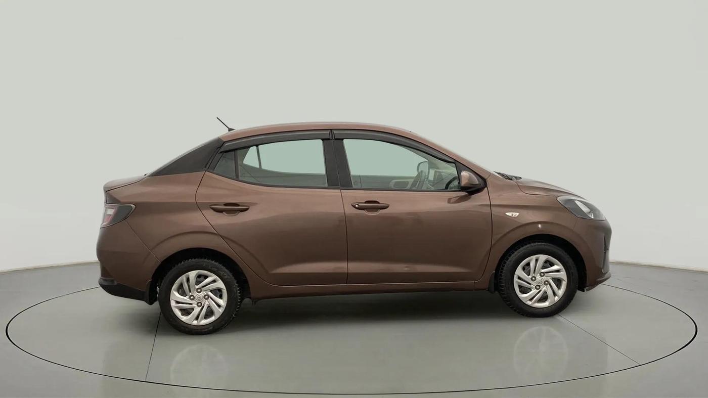2020 Hyundai AURA S 1.2, Petrol, Manual, 48,780 km, Right Side View