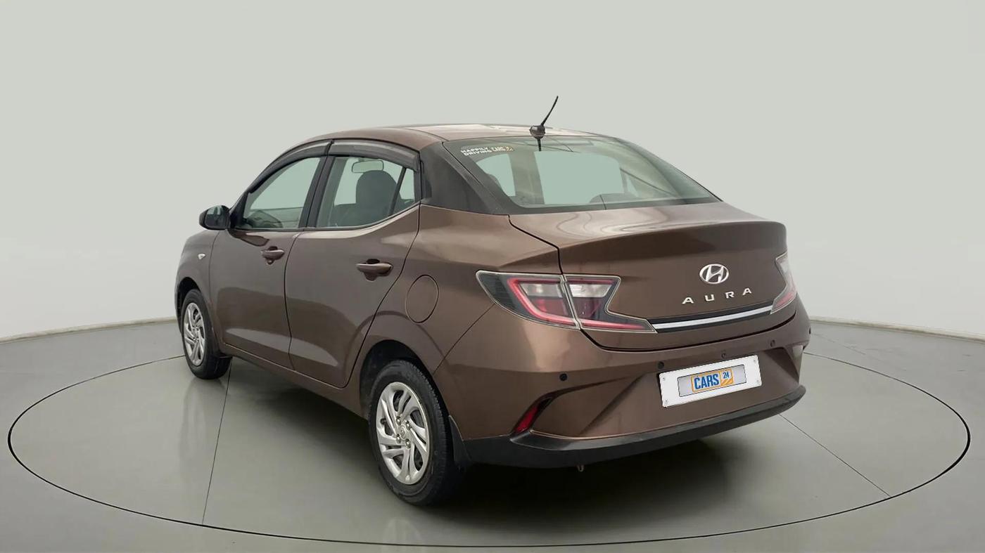 2020 Hyundai AURA S 1.2, Petrol, Manual, 48,780 km, Left Back Diagonal
