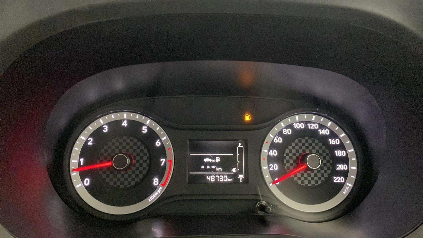 2020 Hyundai AURA S 1.2, Petrol, Manual, 48,780 km, Odometer Image