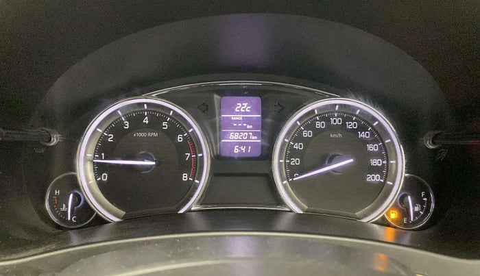 2015 Maruti Ciaz VXI+, Petrol, Manual, 68,199 km, Odometer Image