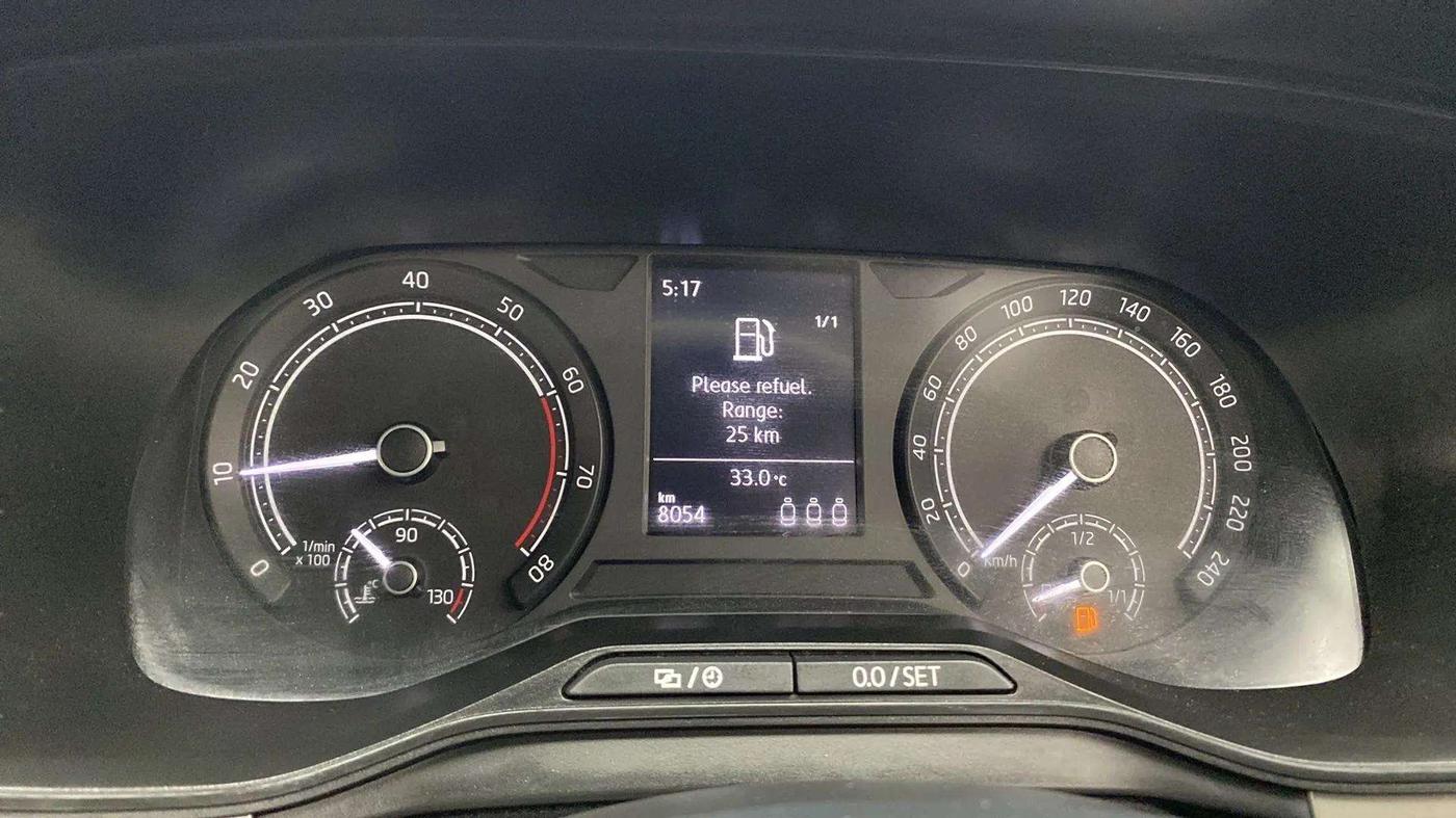 2023 Skoda KUSHAQ AMBITION 1.0L TSI MT, Petrol, Manual, 8,166 km, Odometer Image