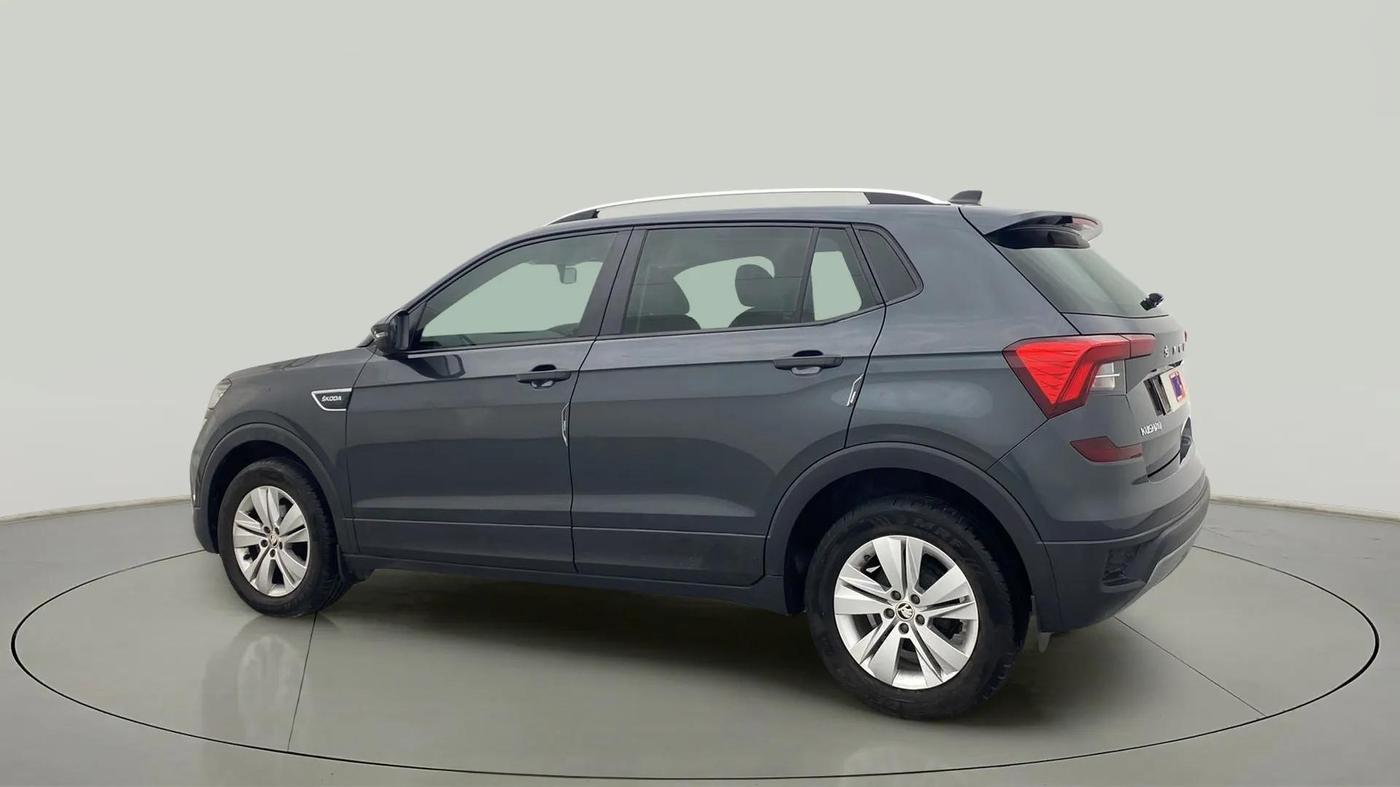 2023 Skoda KUSHAQ AMBITION 1.0L TSI MT, Petrol, Manual, 8,166 km, Left Back Diagonal