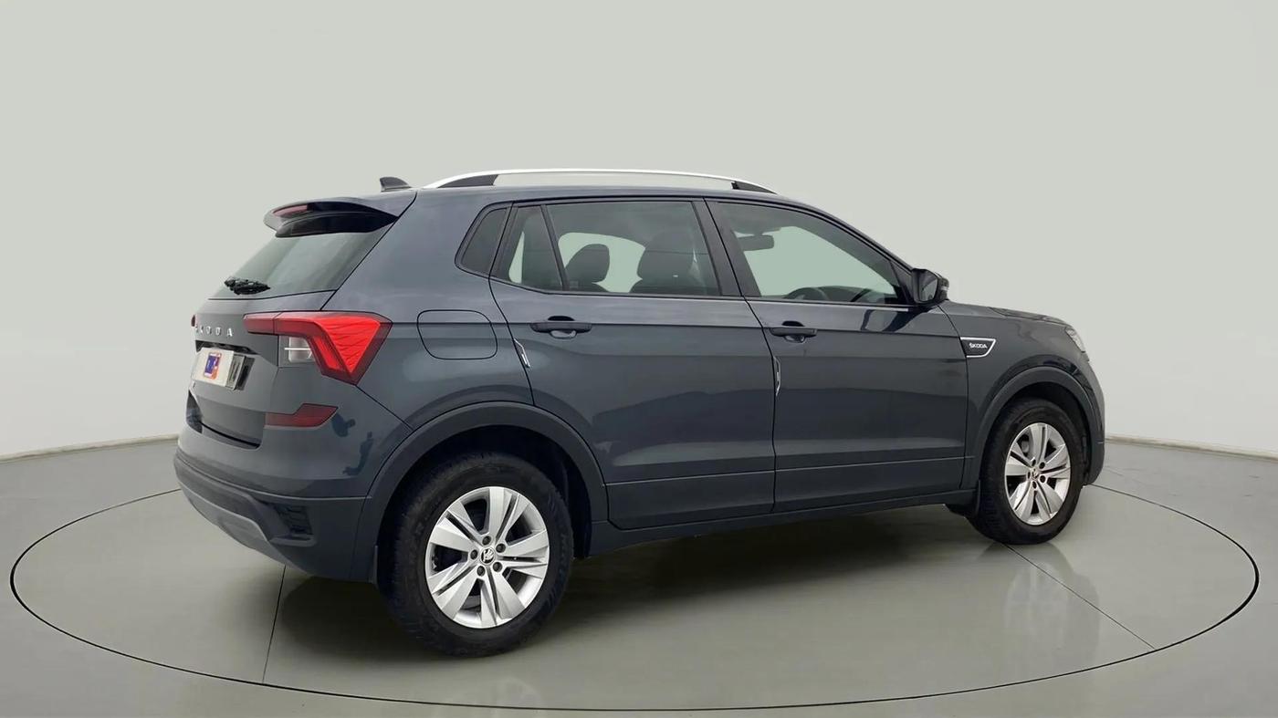2023 Skoda KUSHAQ AMBITION 1.0L TSI MT, Petrol, Manual, 8,166 km, Right Back Diagonal