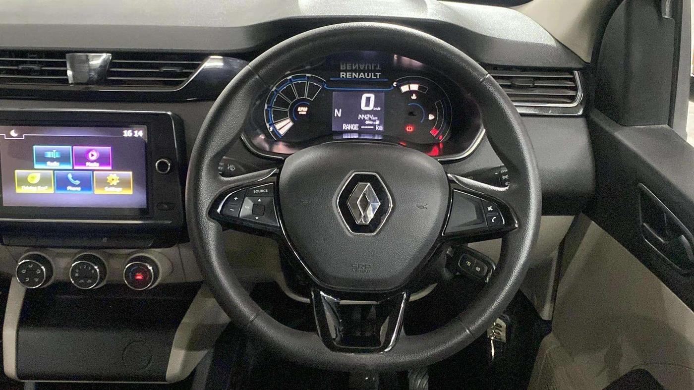 2021 Renault TRIBER RXT AMT, Petrol, Automatic, 14,449 km, Steering Wheel Close Up