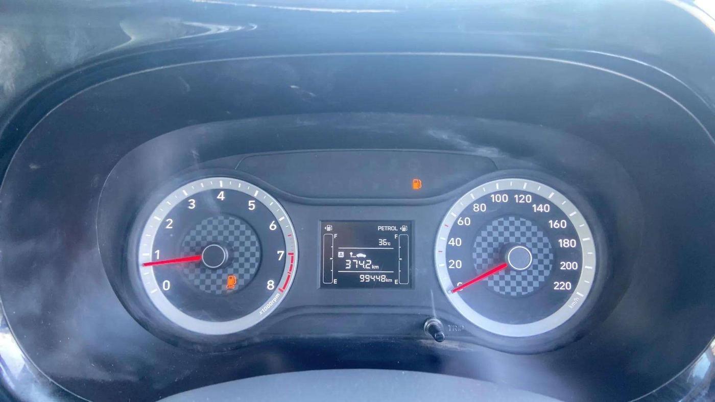 2021 Hyundai GRAND I10 NIOS SPORTZ 1.2 KAPPA VTVT CNG, CNG, Manual, 99,422 km, Odometer Image