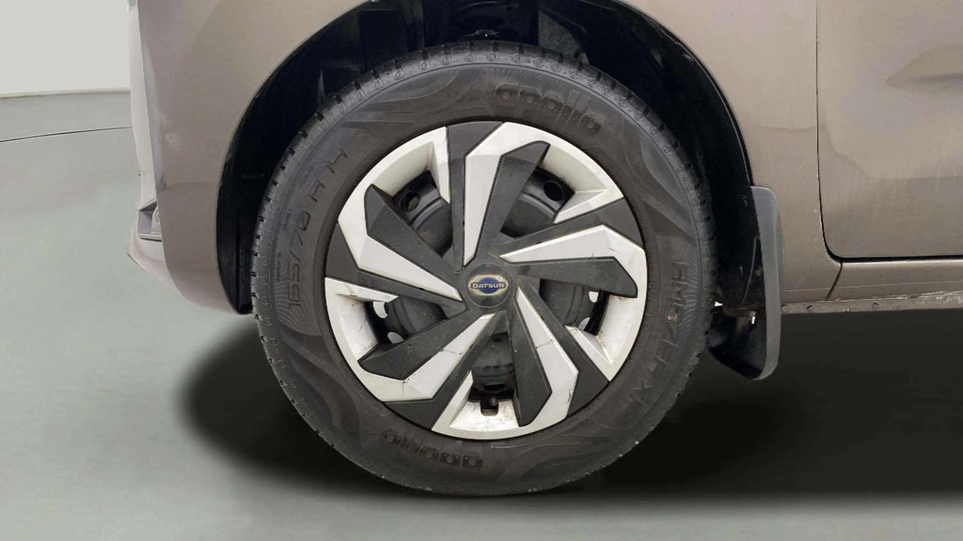 2020 Datsun Redi Go T(O) 1.0 AMT, Petrol, Automatic, 13,569 km, Left Front Wheel