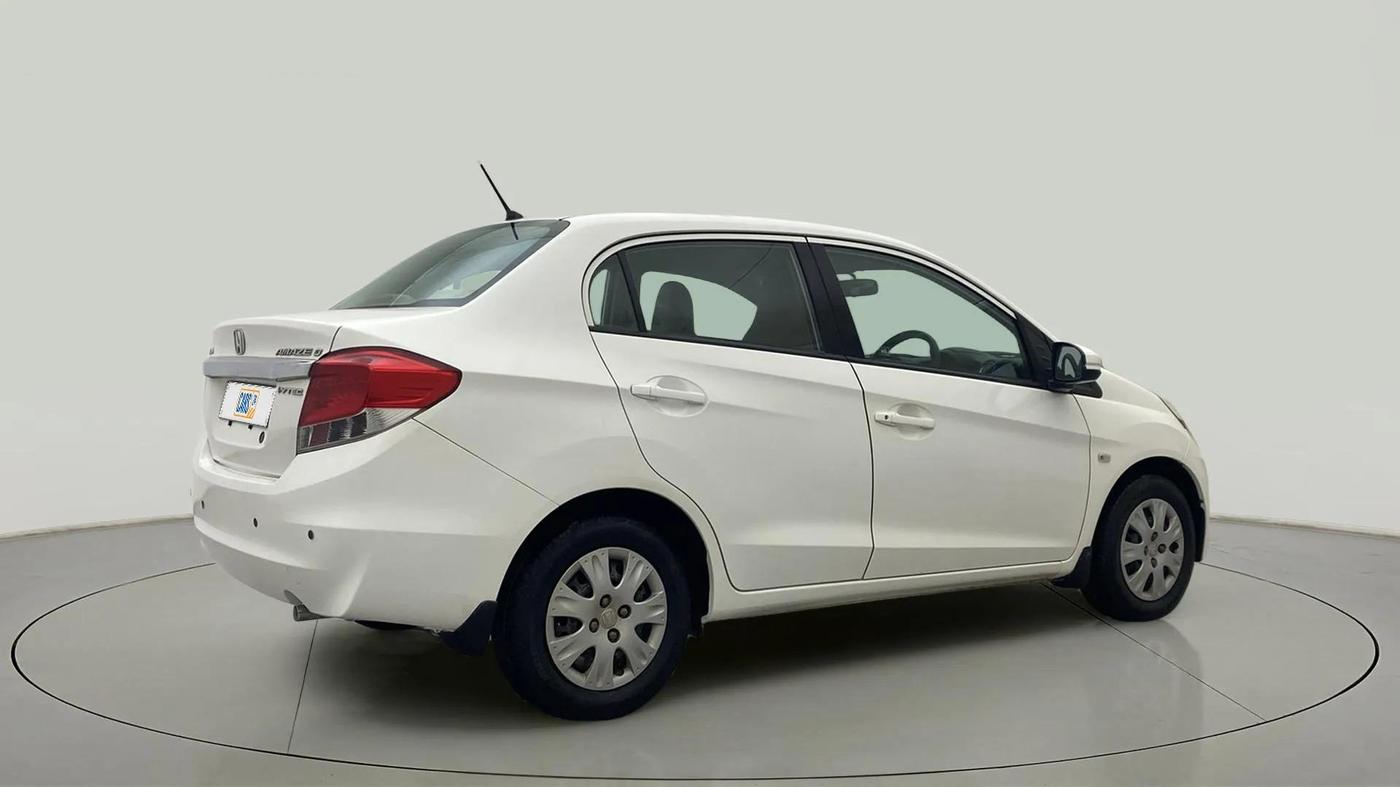 2015 Honda Amaze 1.2L I-VTEC S, Petrol, Manual, 79,609 km, Right Back Diagonal