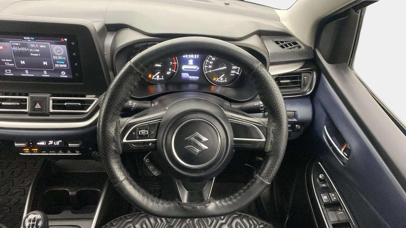 2023 Maruti Baleno  ZETA CNG 1.2L, CNG, Manual, 23,871 km, Steering Wheel Close Up