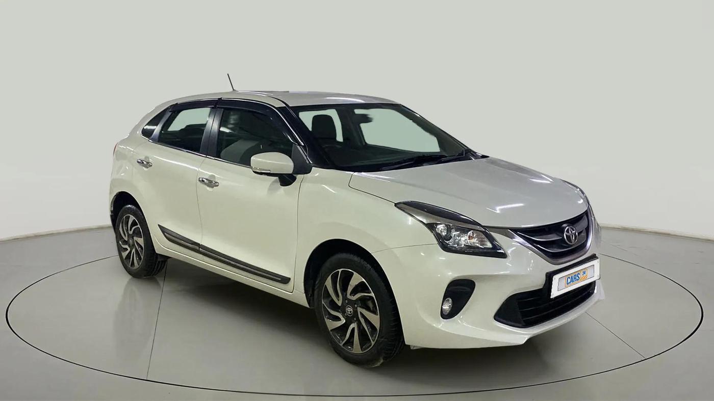 2021 Toyota Glanza V CVT, Petrol, Automatic, 23,238 km, SRP