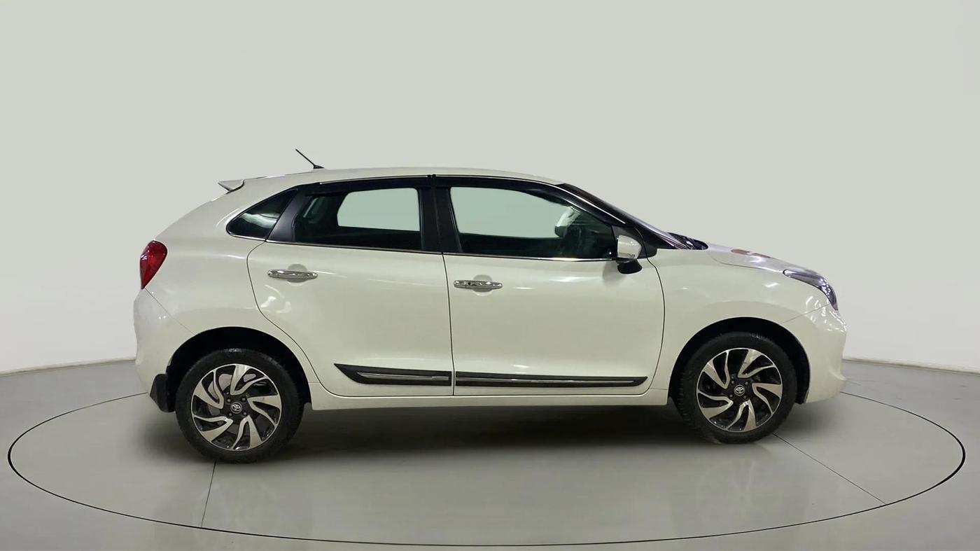 2021 Toyota Glanza V CVT, Petrol, Automatic, 23,238 km, Right Side View