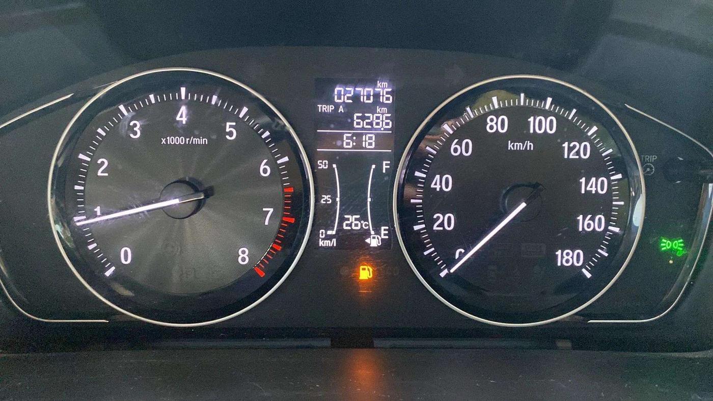 2023 Honda Amaze 1.2L I-VTEC VX, Petrol, Manual, 27,099 km, Odometer Image