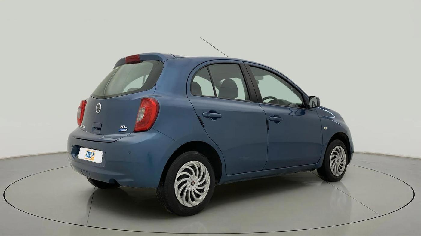 2018 Nissan Micra XL CVT, Petrol, Automatic, 91,135 km, Right Back Diagonal