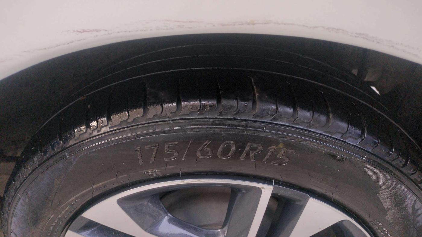 2019 Tata Tiago XZA PLUS PETROL, Petrol, Automatic, 68,664 km, Left Rear Tyre Tread