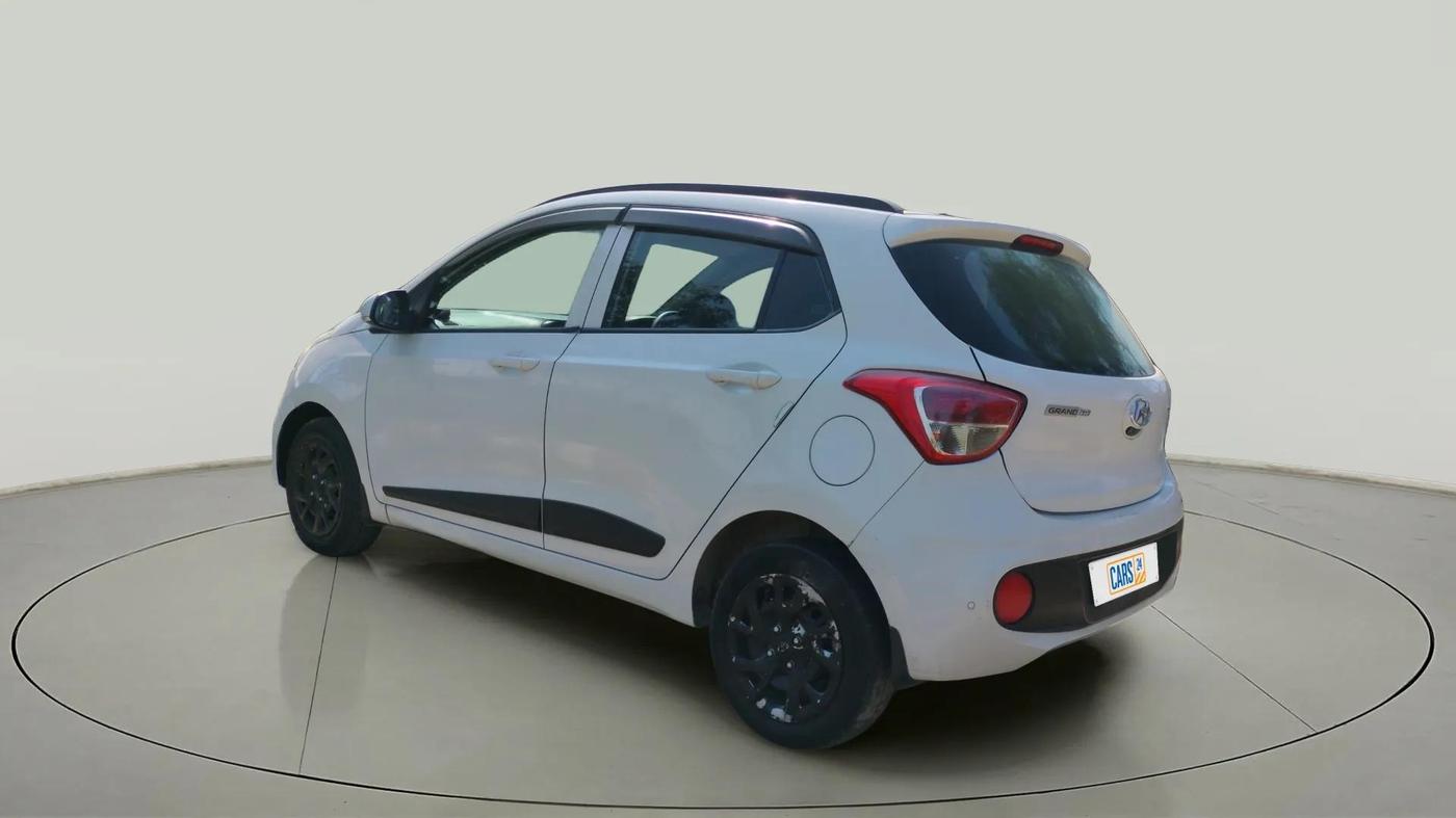 2018 Hyundai Grand i10 SPORTZ 1.2 KAPPA VTVT, Petrol, Manual, 67,139 km, Left Back Diagonal