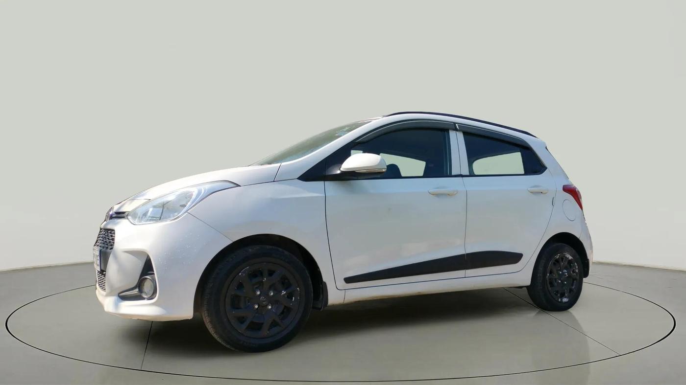 2018 Hyundai Grand i10 SPORTZ 1.2 KAPPA VTVT, Petrol, Manual, 67,139 km, Left Front Diagonal