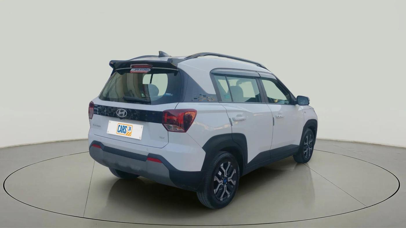2024 Hyundai EXTER SX(O) 1.2 AMT, Petrol, Automatic, 10,923 km, Right Back Diagonal