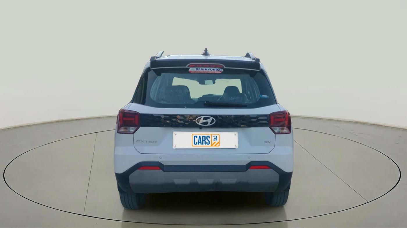 2024 Hyundai EXTER SX(O) 1.2 AMT, Petrol, Automatic, 10,923 km, Back/Rear