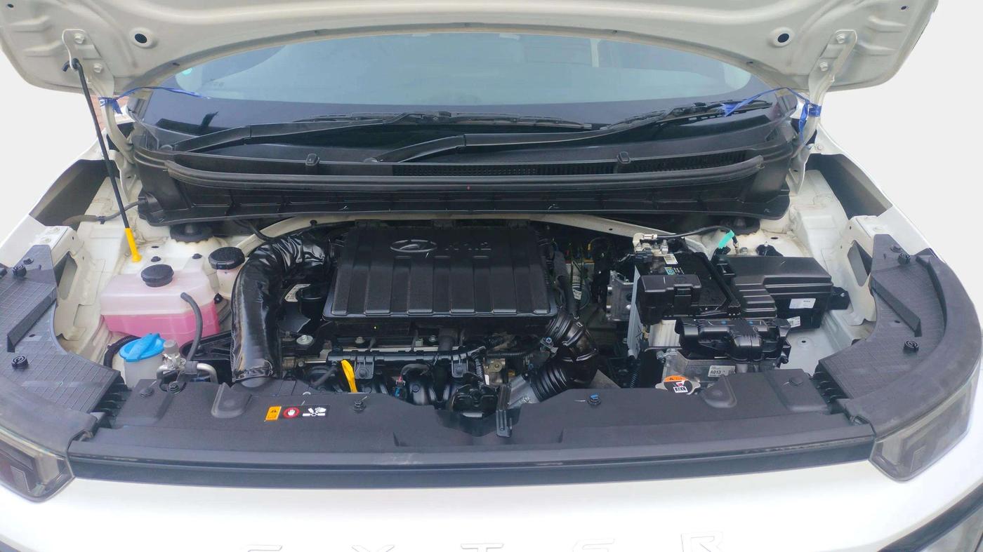 2024 Hyundai EXTER SX(O) 1.2 AMT, Petrol, Automatic, 10,923 km, Open Bonet