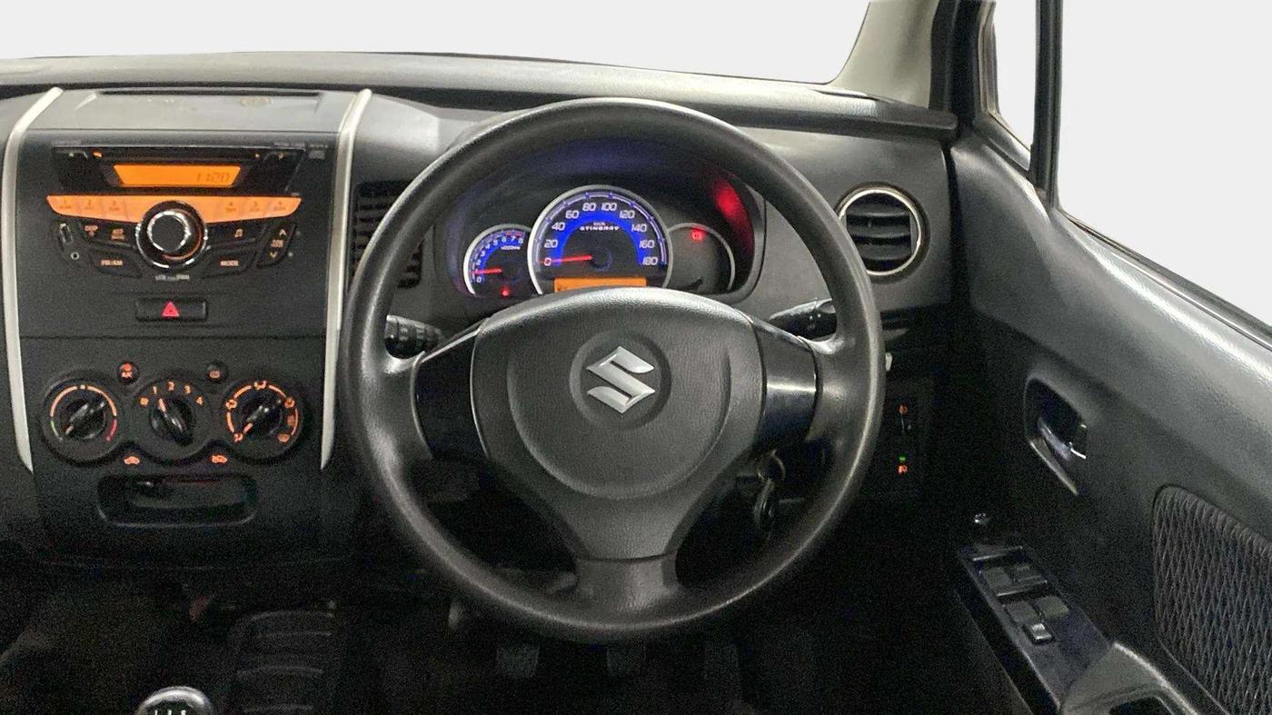 2014 Maruti Wagon R Stingray VXI, Petrol, Manual, 51,023 km, Steering Wheel Close Up