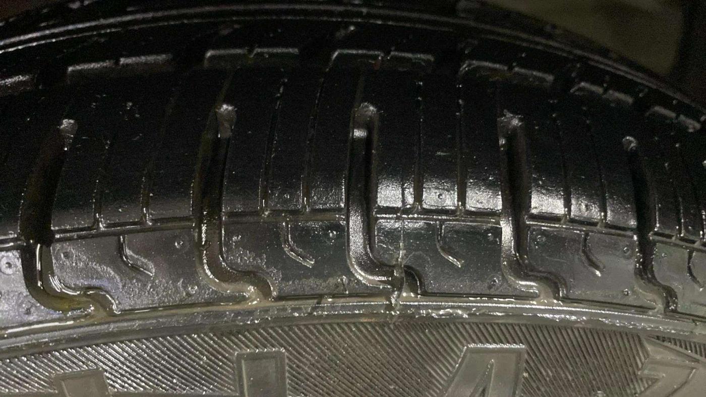 2014 Maruti Wagon R Stingray VXI, Petrol, Manual, 51,023 km, Left Rear Tyre Tread
