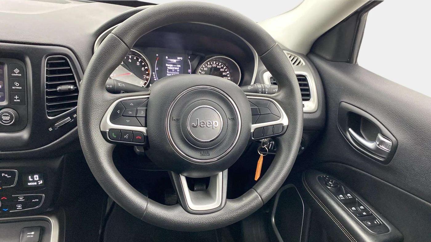 2019 Jeep Compass SPORT PLUS 1.4 PETROL, Petrol, Manual, 17,112 km, Steering Wheel Close Up