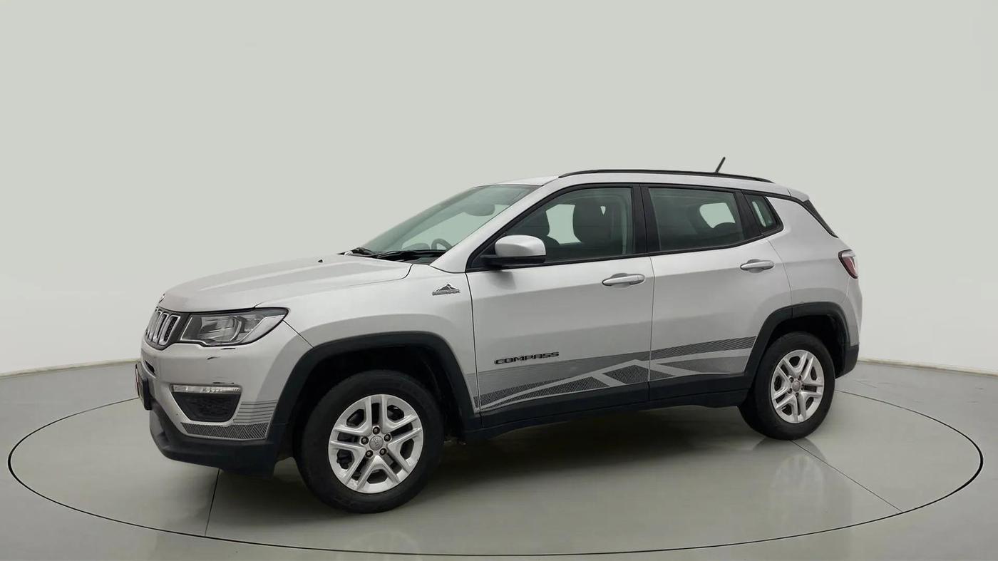 2019 Jeep Compass SPORT PLUS 1.4 PETROL, Petrol, Manual, 17,112 km, Left Front Diagonal