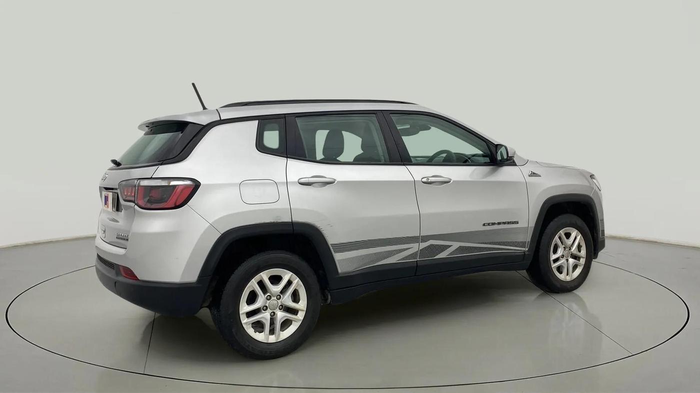 2019 Jeep Compass SPORT PLUS 1.4 PETROL, Petrol, Manual, 17,112 km, Right Back Diagonal