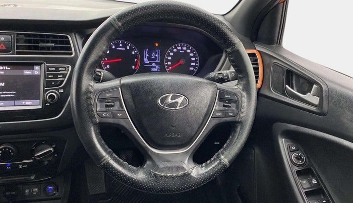 2019 Hyundai Elite i20 SPORTZ PLUS 1.2 DUAL TONE, Petrol, Manual, 39,900 km, Steering Wheel Close Up