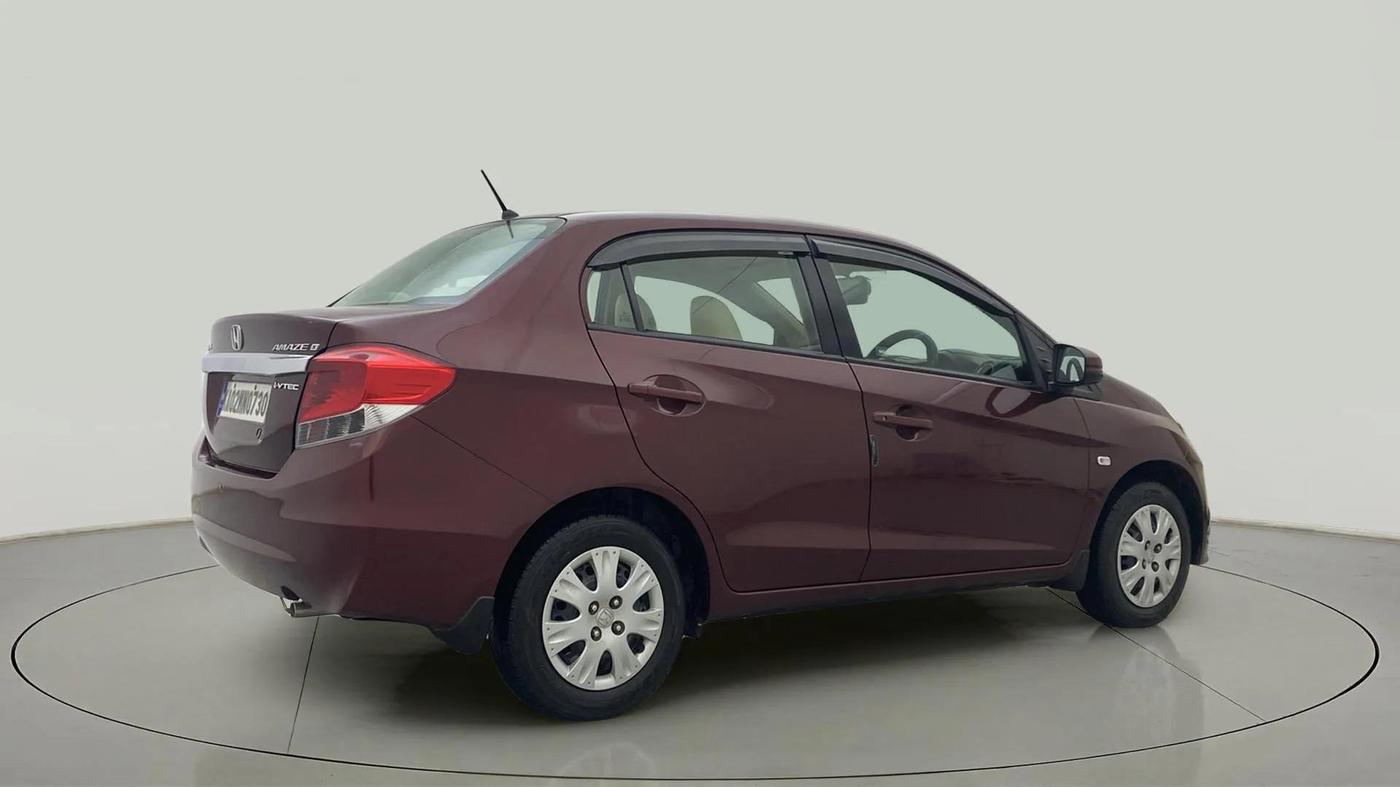 2015 Honda Amaze 1.2L I-VTEC S, Petrol, Manual, 9,360 km, Right Back Diagonal