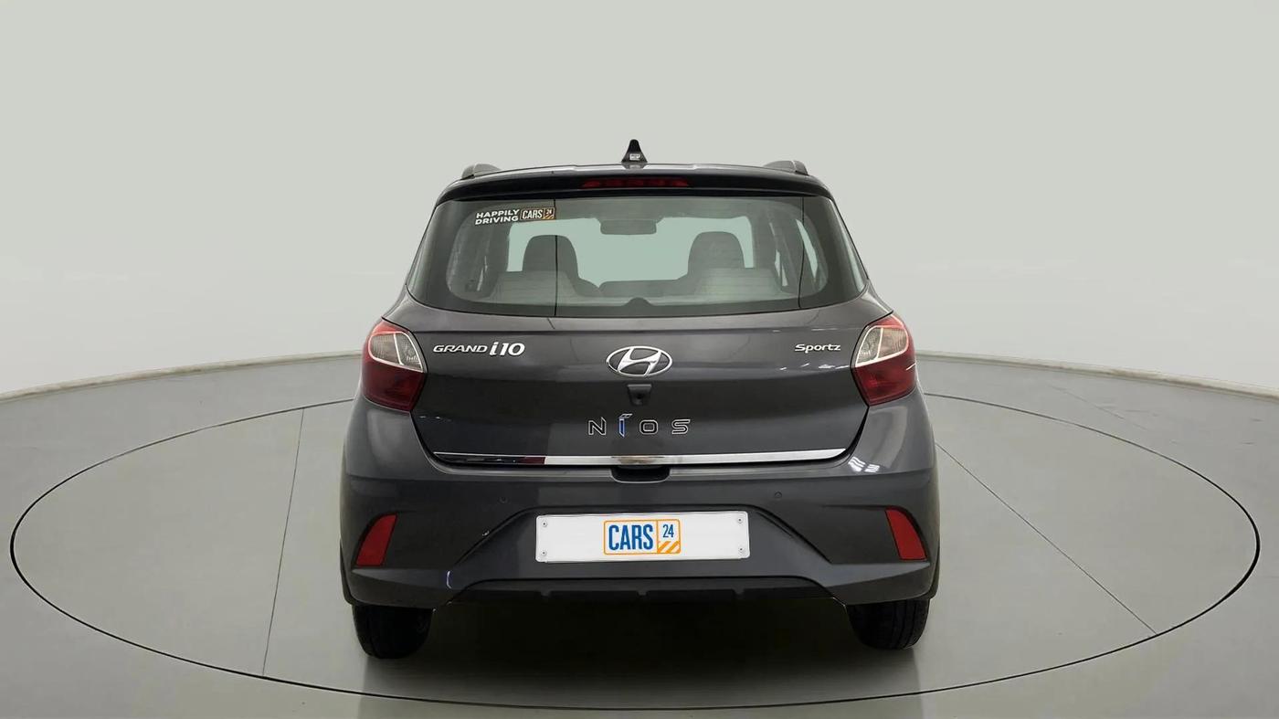 2021 Hyundai GRAND I10 NIOS SPORTZ AMT 1.2 KAPPA VTVT, Petrol, Automatic, 30,797 km, Back/Rear