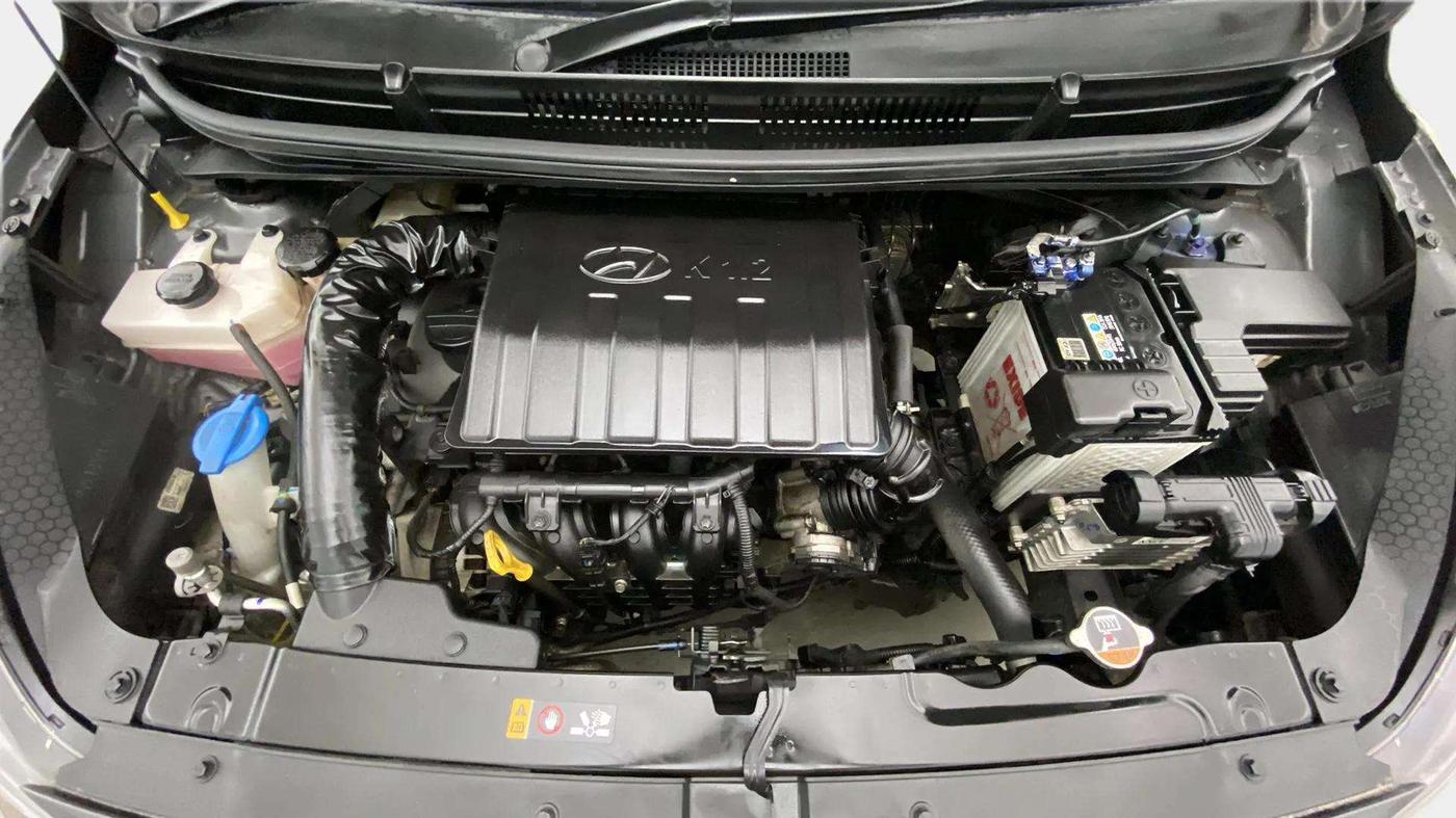 2021 Hyundai GRAND I10 NIOS SPORTZ AMT 1.2 KAPPA VTVT, Petrol, Automatic, 30,797 km, Engine View