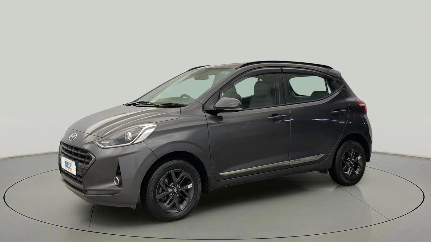 2021 Hyundai GRAND I10 NIOS SPORTZ AMT 1.2 KAPPA VTVT, Petrol, Automatic, 30,797 km, Left Front Diagonal