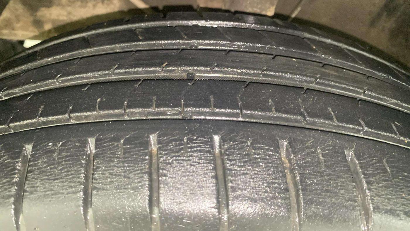 2020 Maruti Baleno ZETA PETROL 1.2, Petrol, Manual, 23,289 km, Left Front Tyre Tread