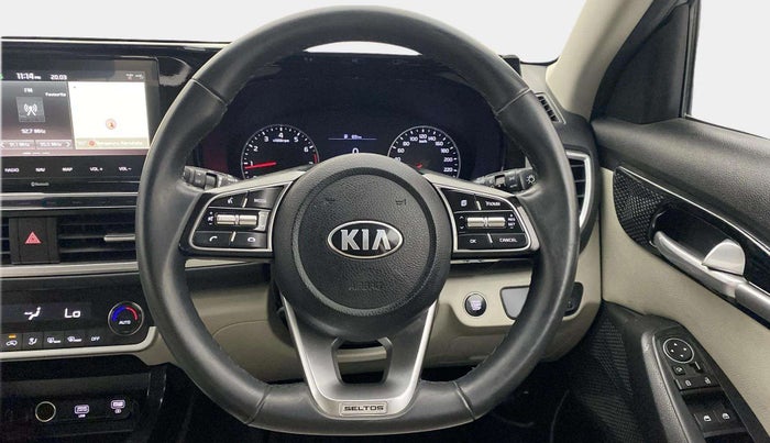 2021 KIA SELTOS HTX 1.5 PETROL, Petrol, Manual, 23,686 km, Steering Wheel Close Up