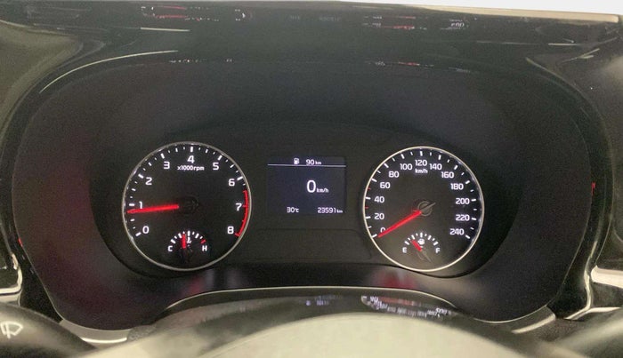 2021 KIA SELTOS HTX 1.5 PETROL, Petrol, Manual, 23,686 km, Odometer Image