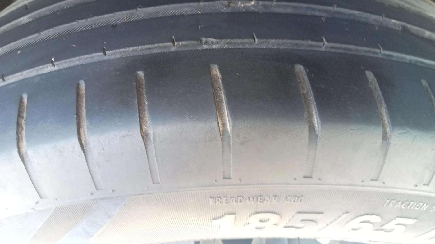 2023 Maruti Baleno SIGMA PETROL 1.2, Petrol, Manual, 89,264 km, Right Rear Tyre Tread